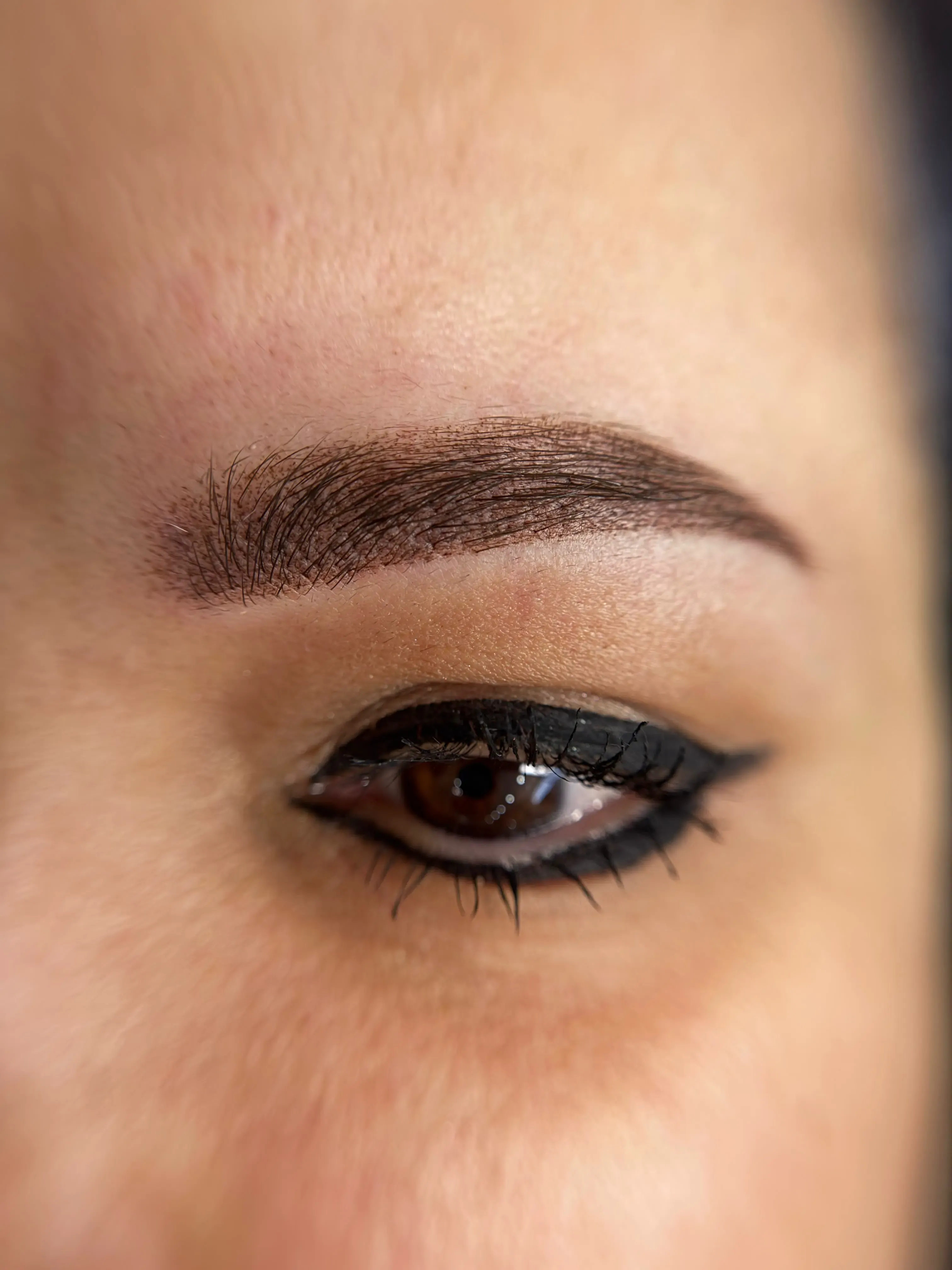 Micropigmentare sprancene Ploiesti - umbrire pudrata